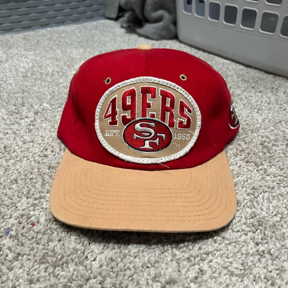 San Fransisco 49ers NFL Vintage SnapBack Hat American Needle Nutmeg